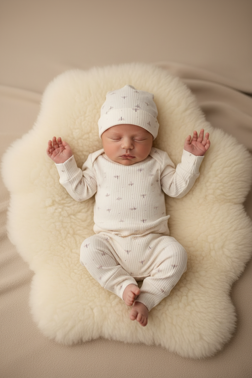 Newborn Full Sleeve 3 Piece Set