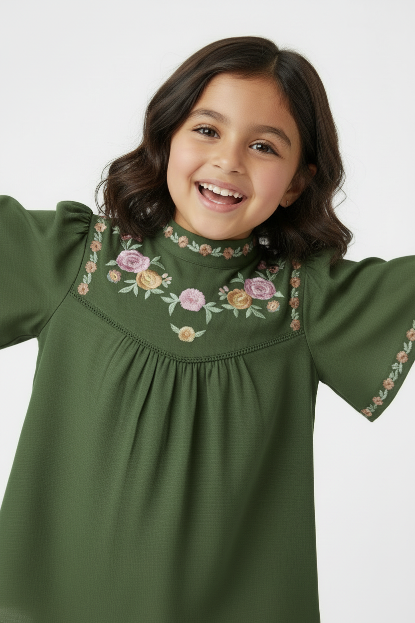 Flutter Sleeve Tunic Top