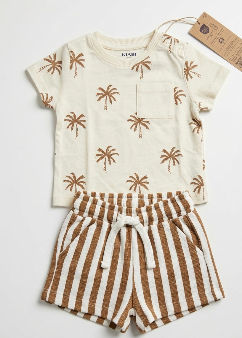 Newborn 2-Piece Set – Sandy Brown
