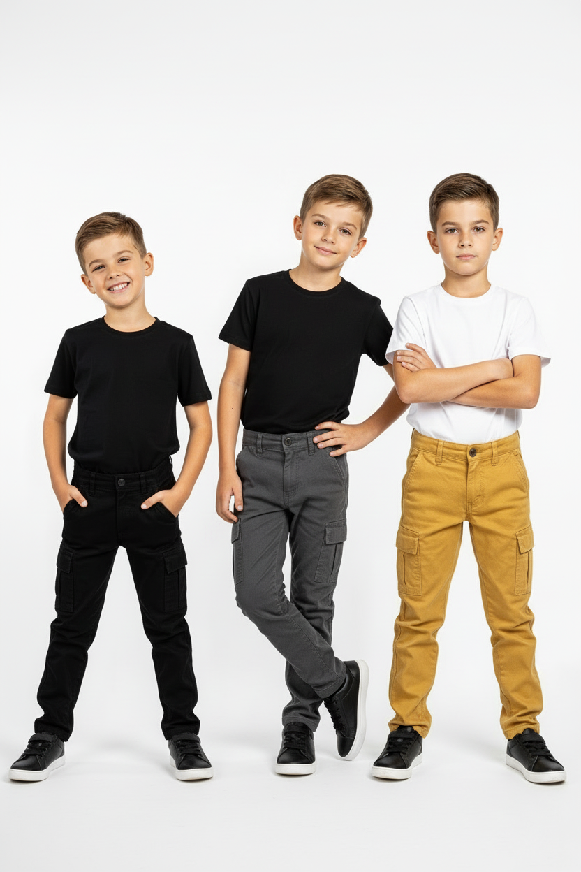 Multi-Pocket Cargo Pants