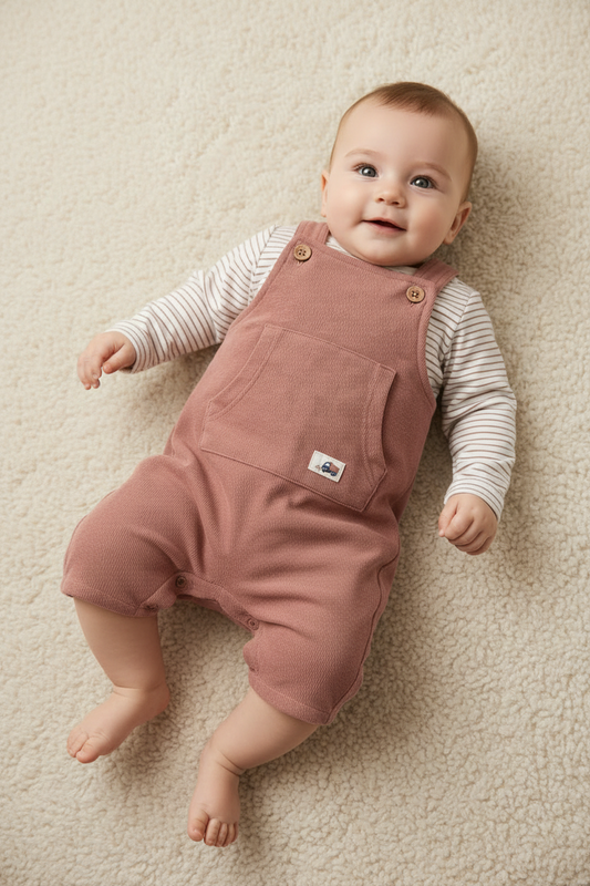 Newborn Cotton Dungaree