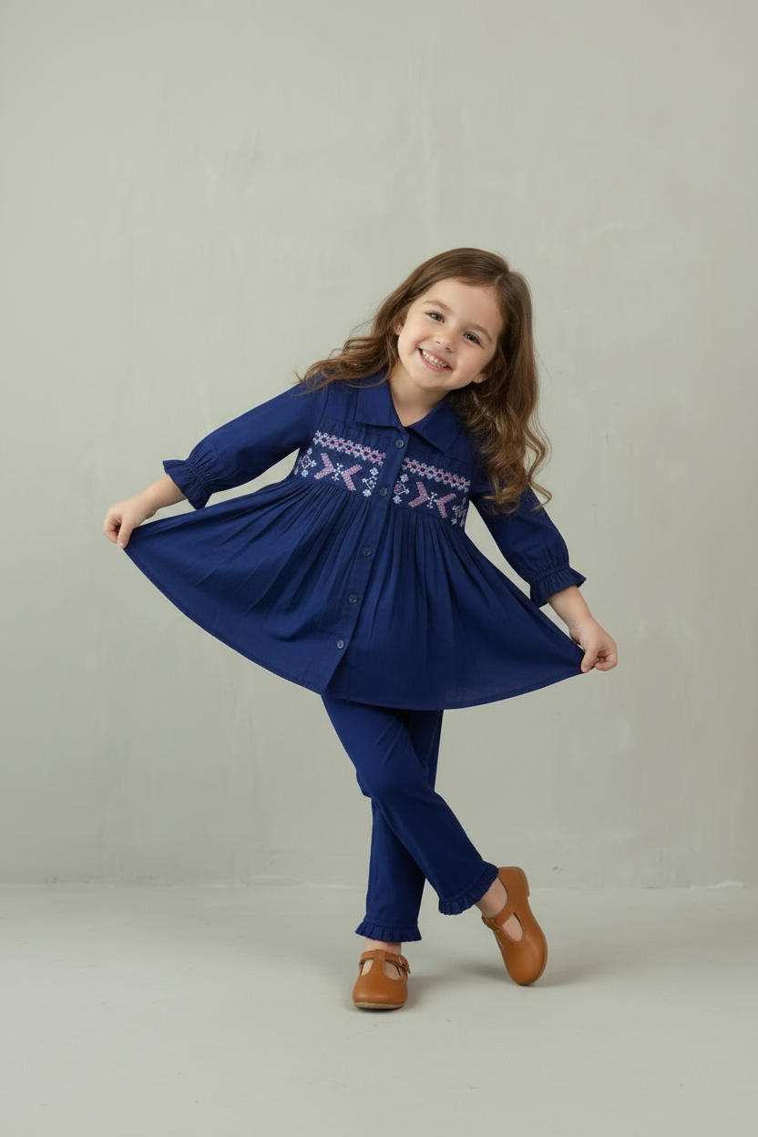 The Heritage Navy Co-ord Set