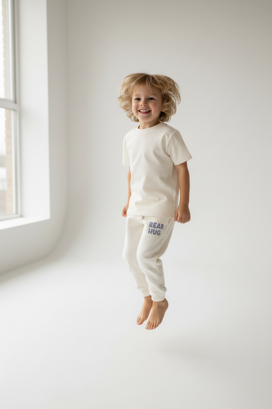 Ultra-Soft Cotton Joggers | Off-White