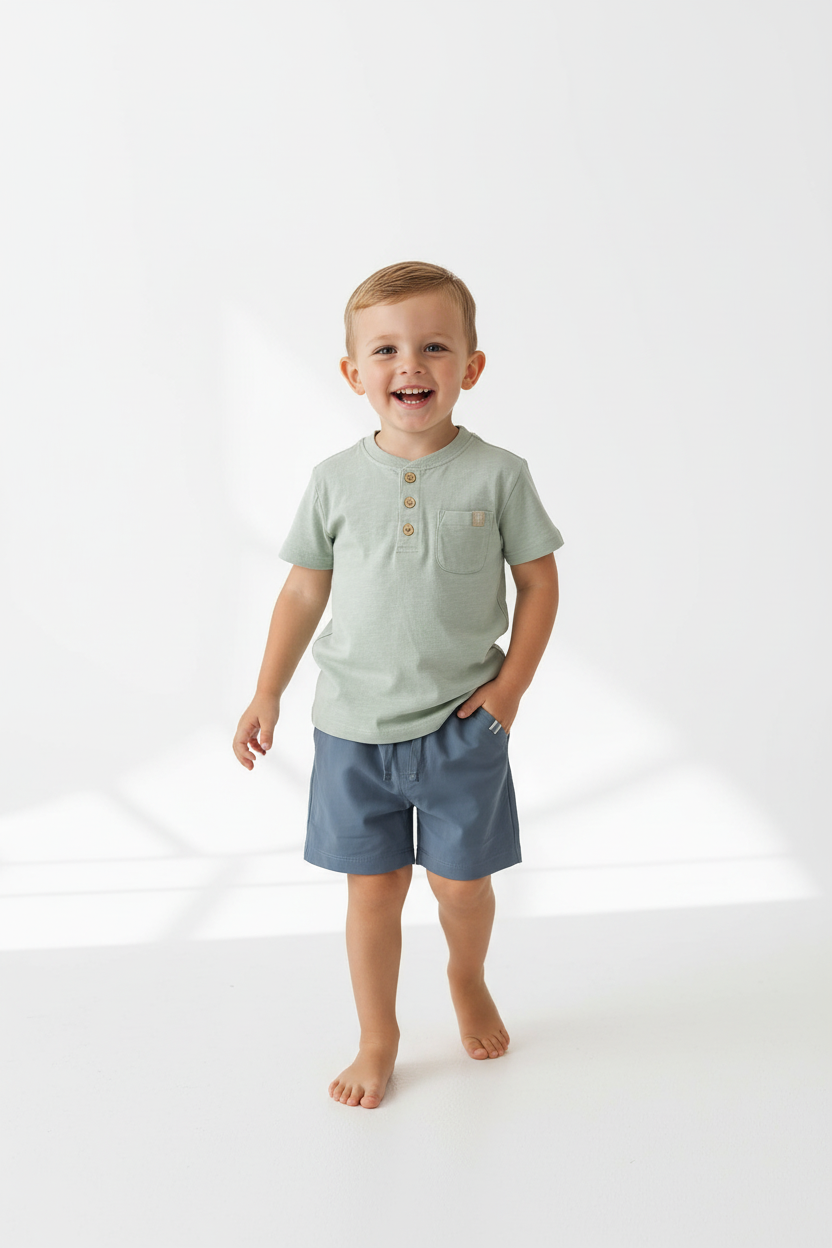 T-Shirt & Shorts 2-Piece Outfit