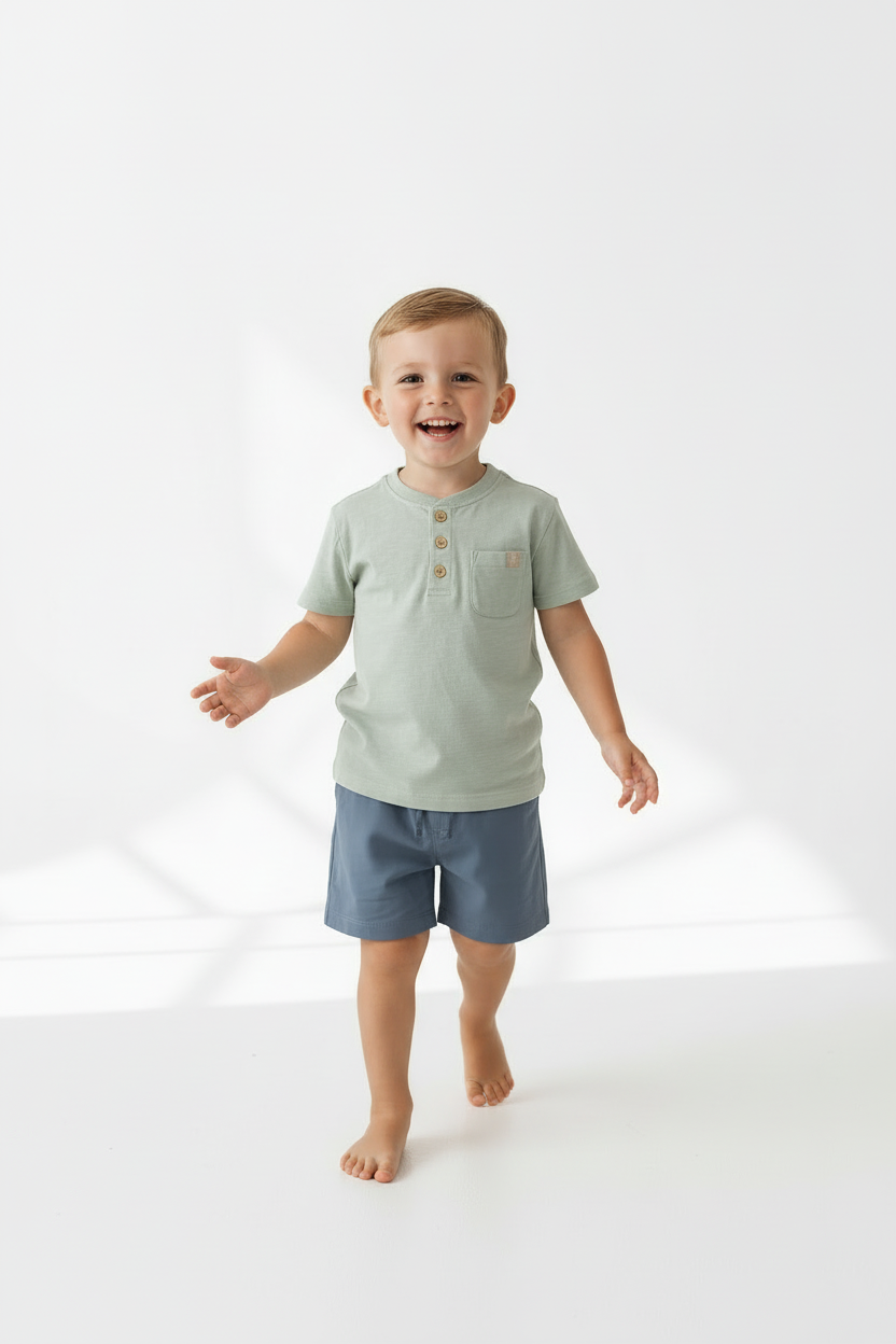 T-Shirt & Shorts 2-Piece Outfit