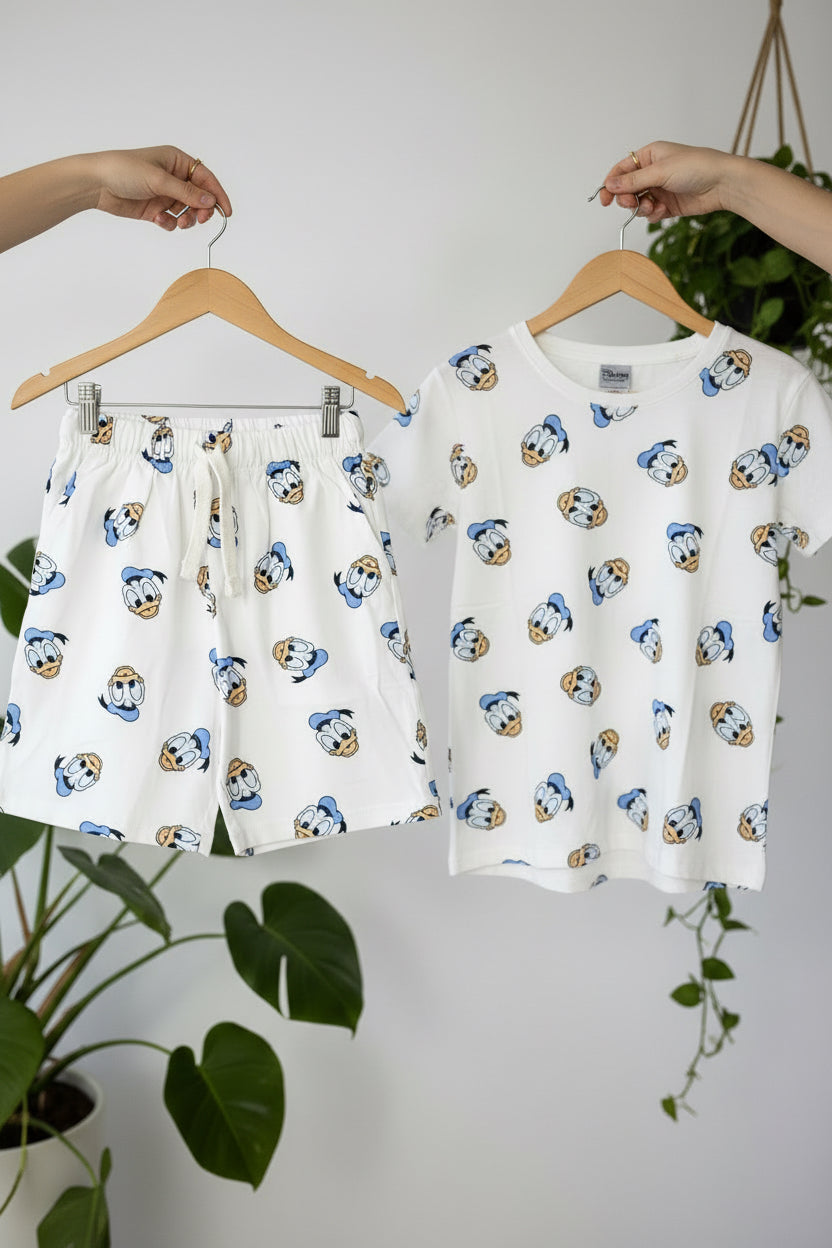 Donald Duck Print Coord Set