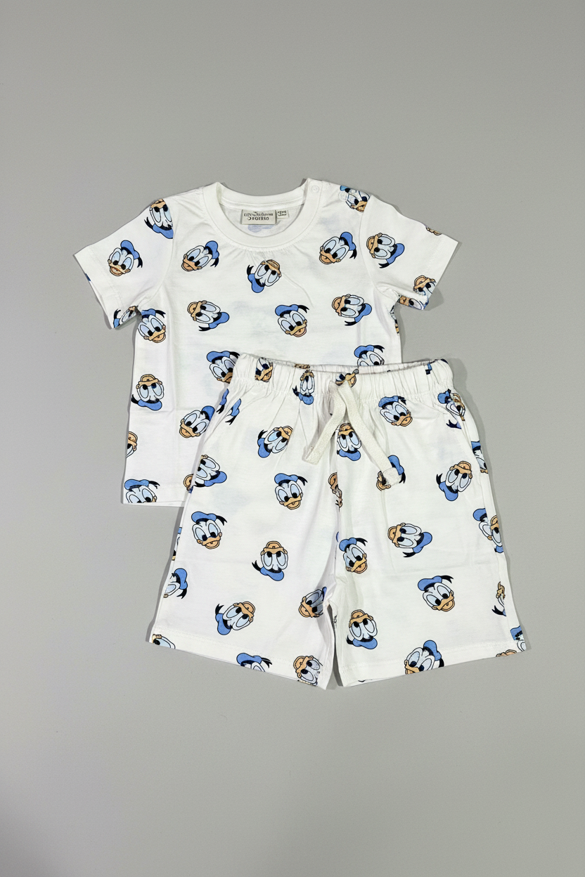 Donald Duck Print Coord Set