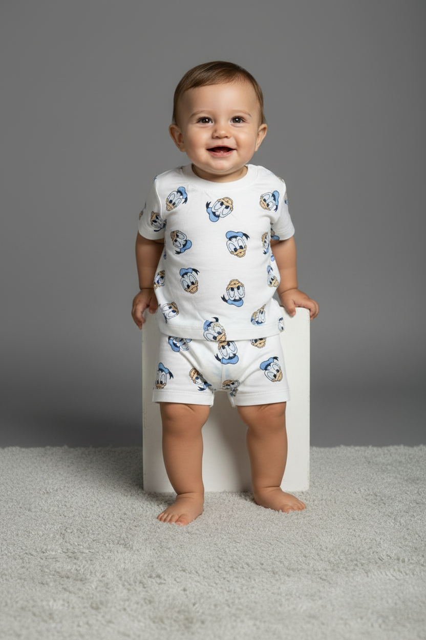 Donald Duck Print Coord Set