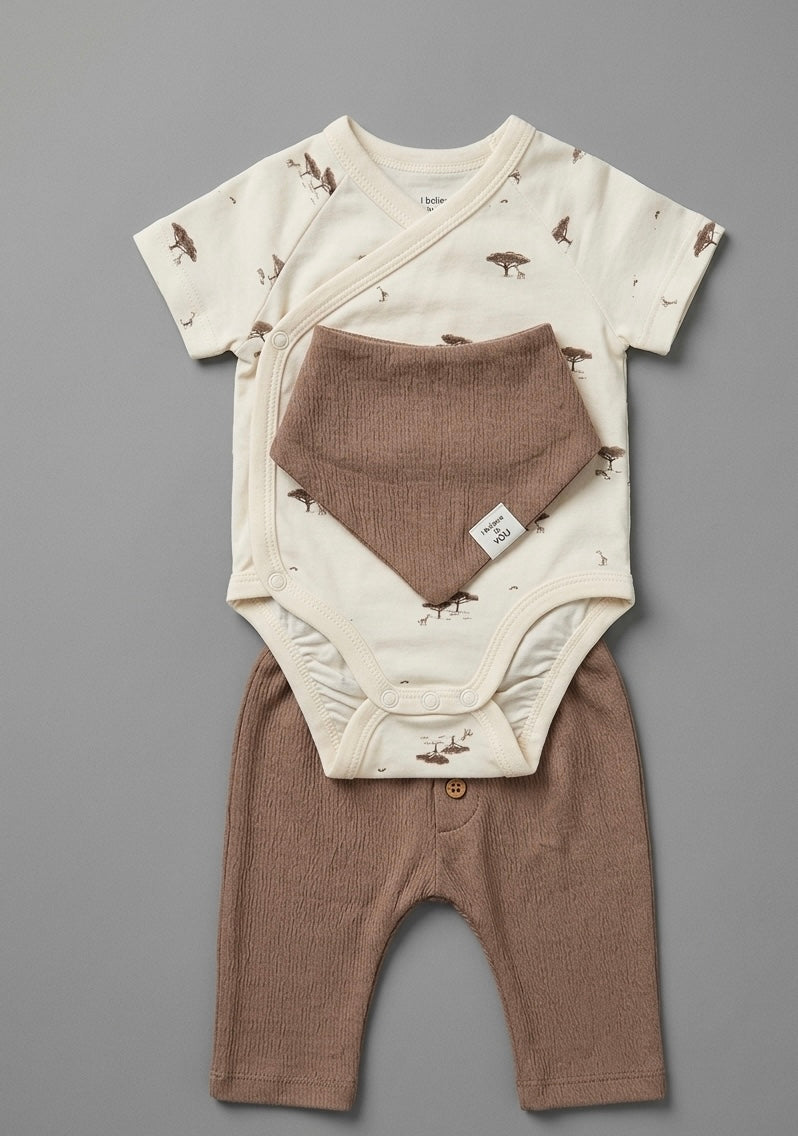 New Born 3 Piece Set