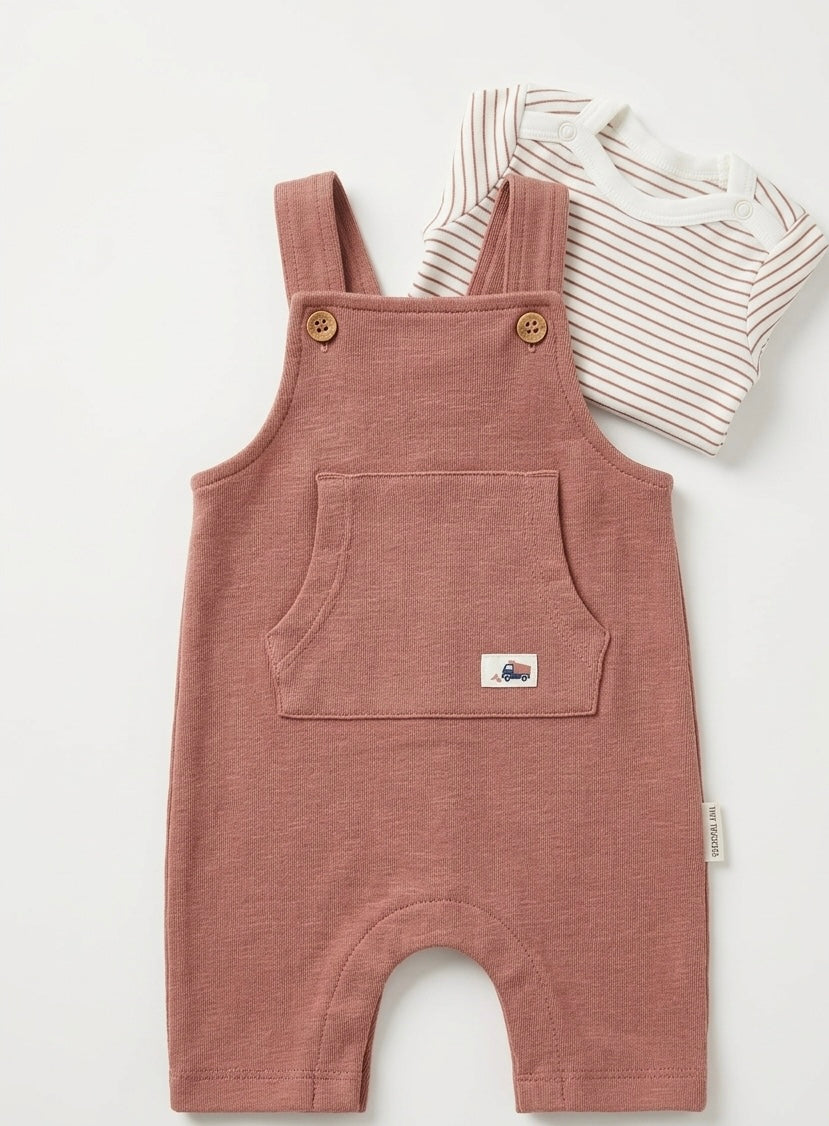 Newborn Cotton Dungaree